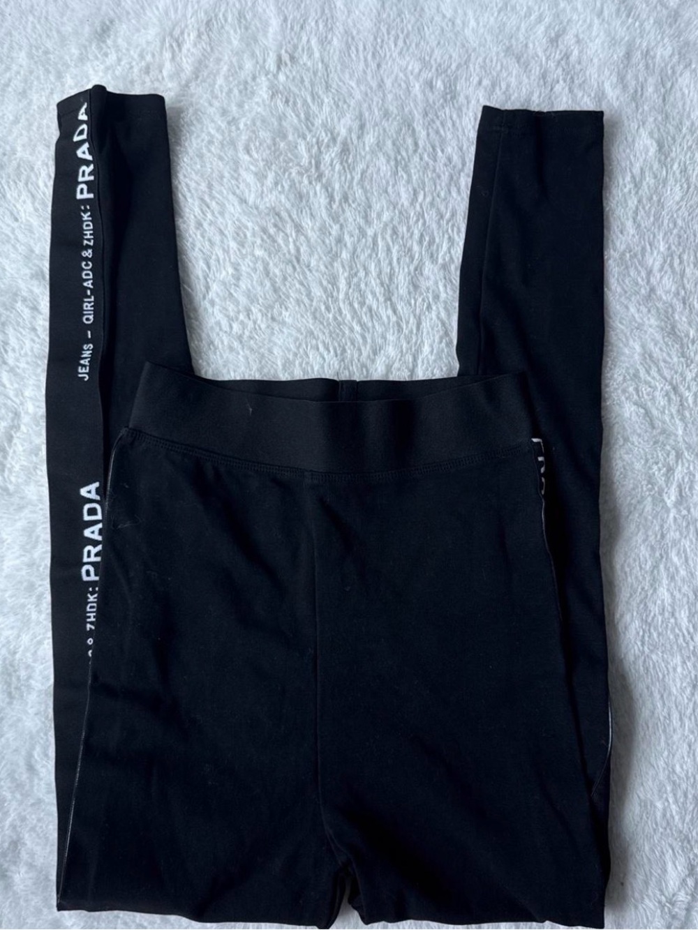 ‼️WOW‼️ Prada Black Women's Leggings GUC. - Picture 5 of 8